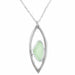 green sea glass necklace