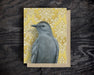 bird blank greeting card
