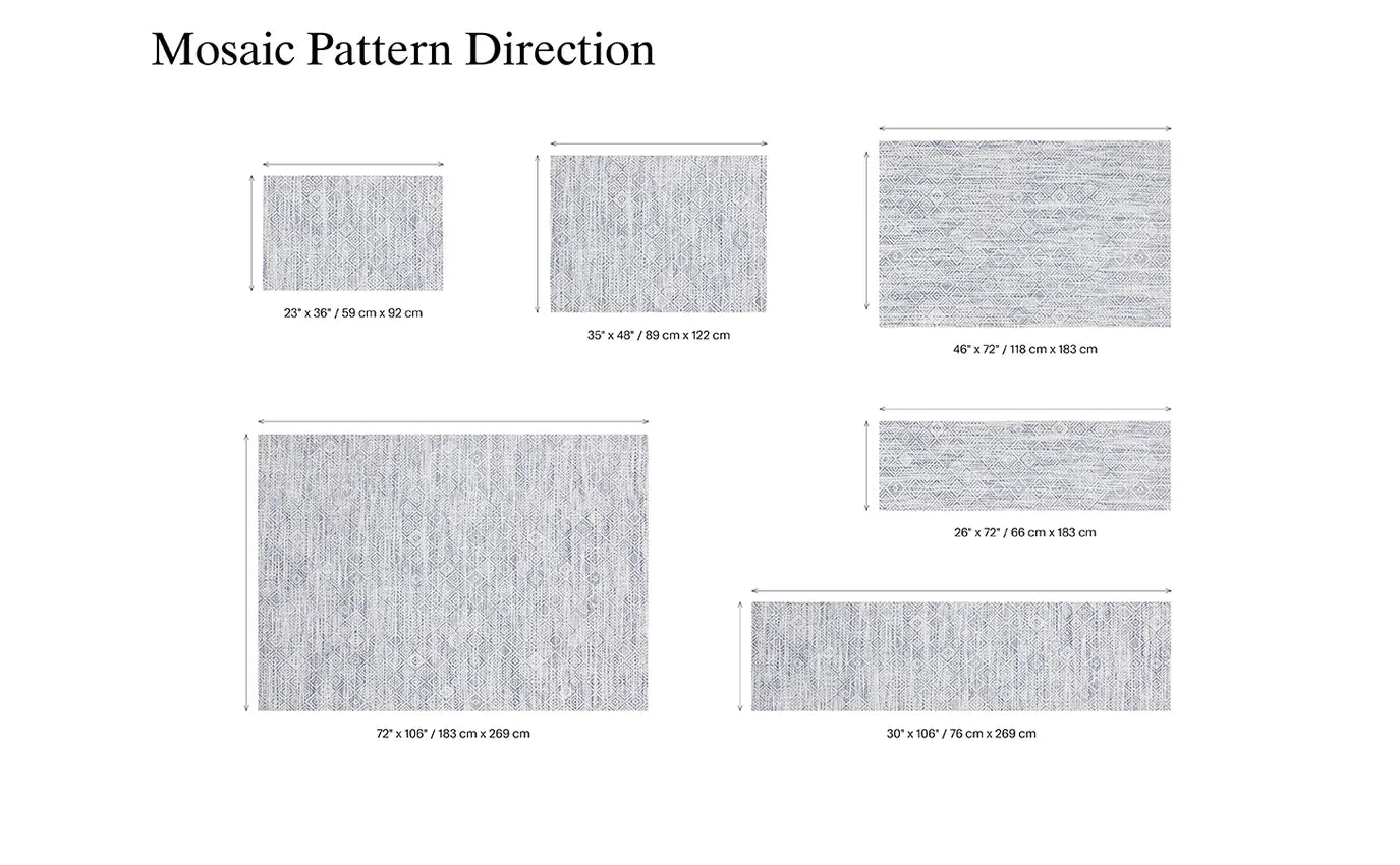Mosaic Pattern direction