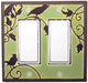 songbird ceramic light switch plate