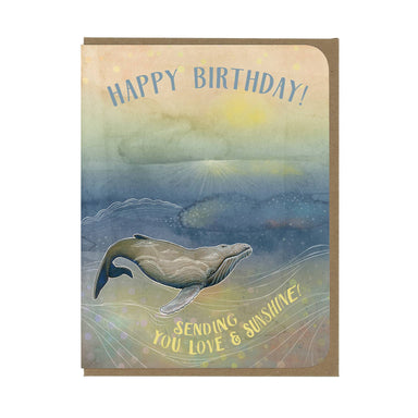 Happy Birthday Sending you love & Sunshine Greeting Card