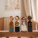 Modern artist wooden dolls