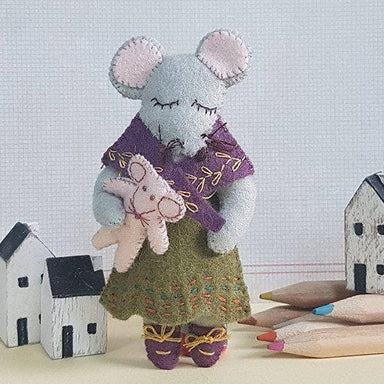 Mouse felt sewing kit