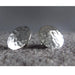 silver post earrings