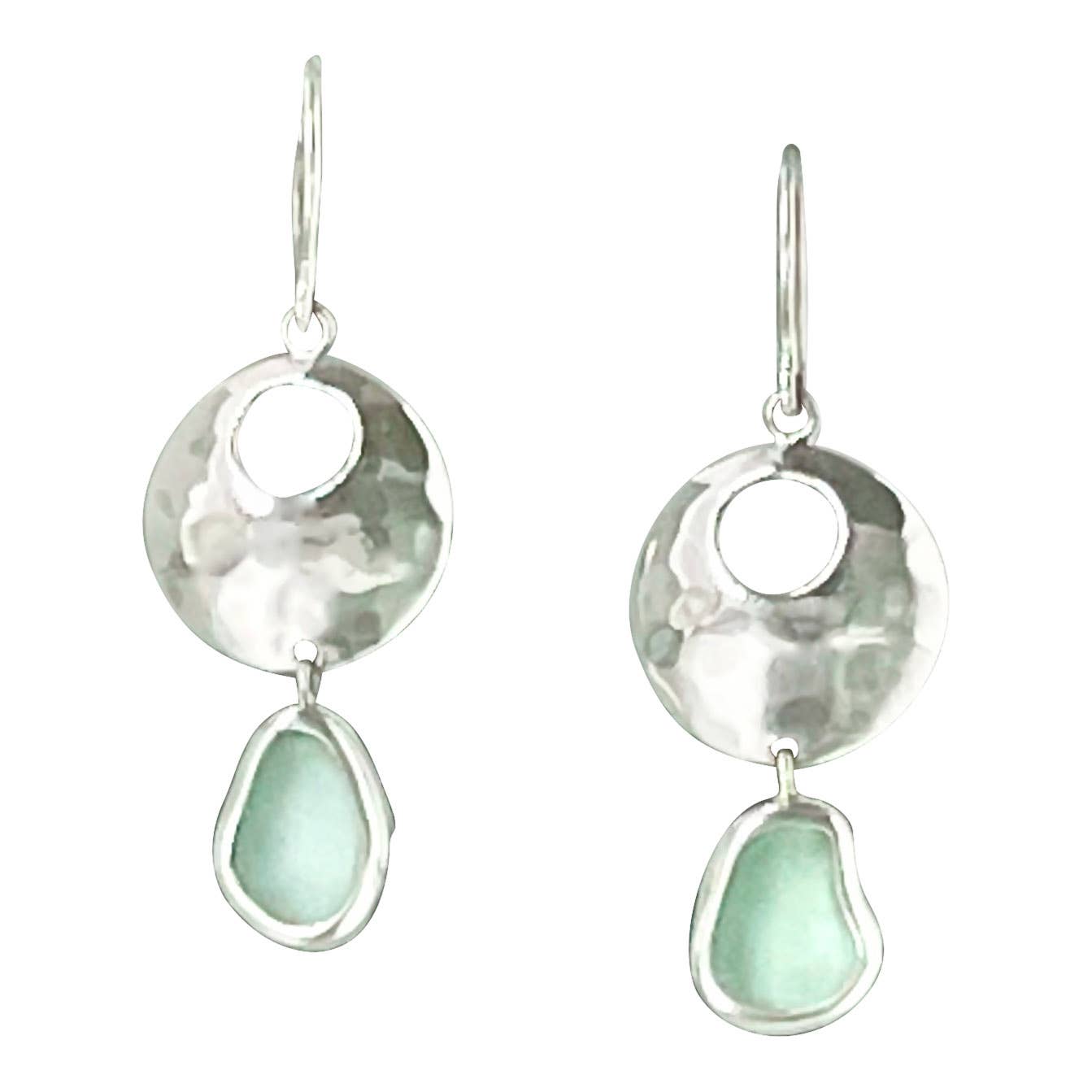 Moonshot Sea Glass Earrings