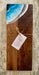resin black walnut rectangle wood cutting board