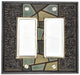 decorative ceramic light switch plate