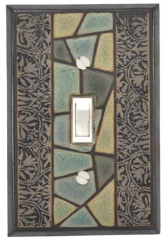 stone light switch plate single wide