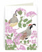 quail greeting card