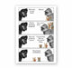 Meet Gossip and Whiskey blank greeting card