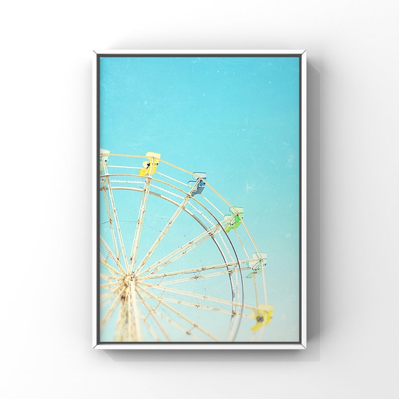 framed ferris wheel