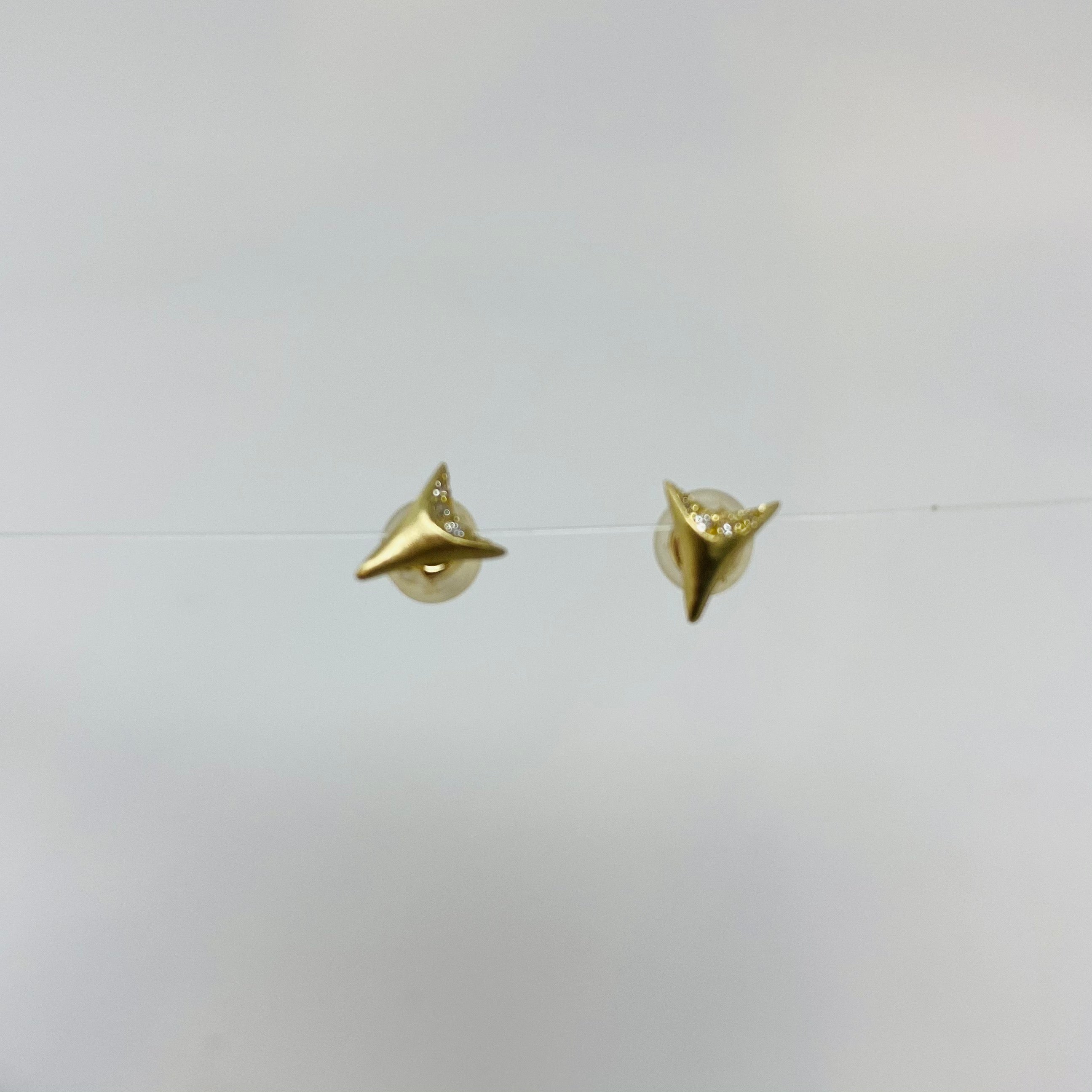 diamond tooth earrings