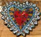 colorful mosaic heart