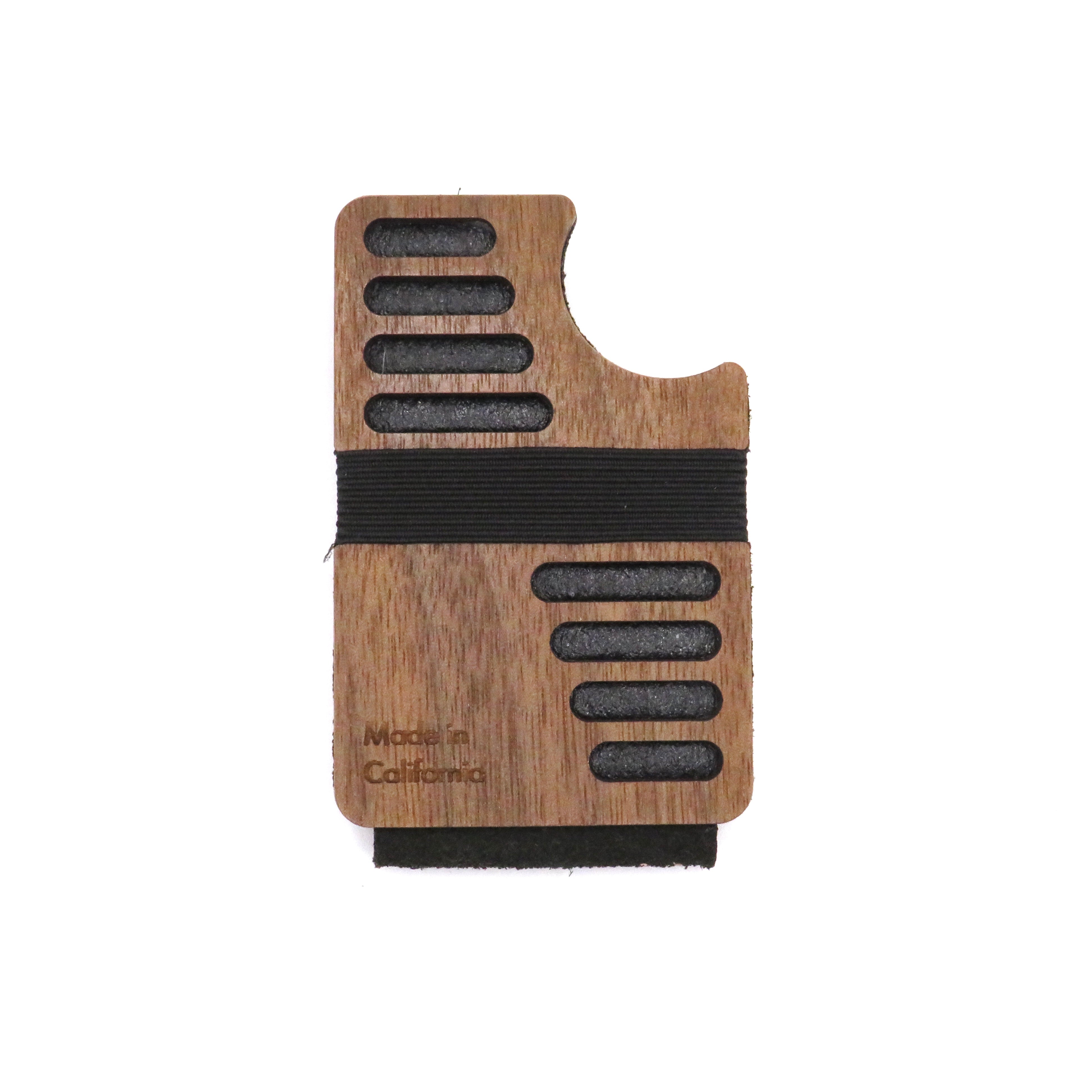 handmade wood card holder