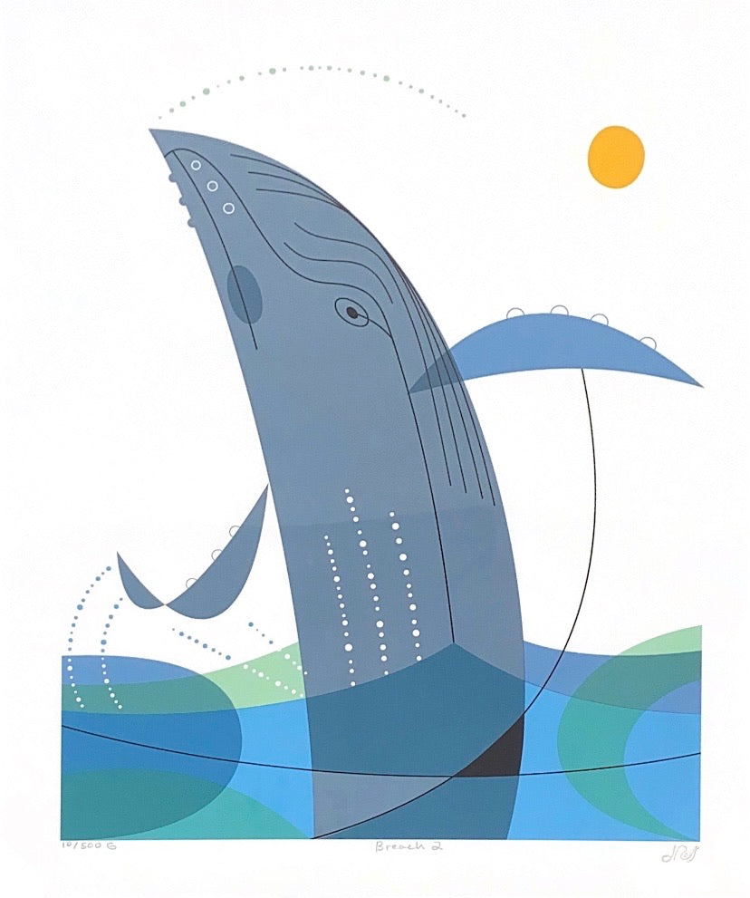 Doug Ross whale print