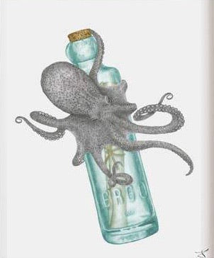 octopus art print