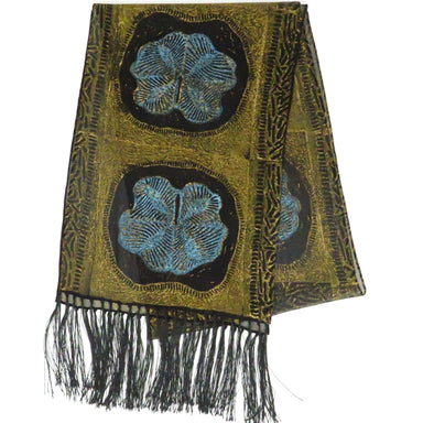 sand dollar silk scarf