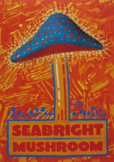 seabright mushroom postcard