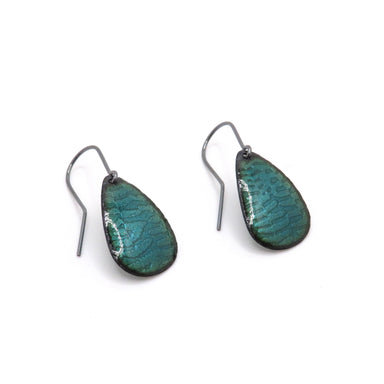 aqua earrings