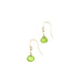 green peridot earrings