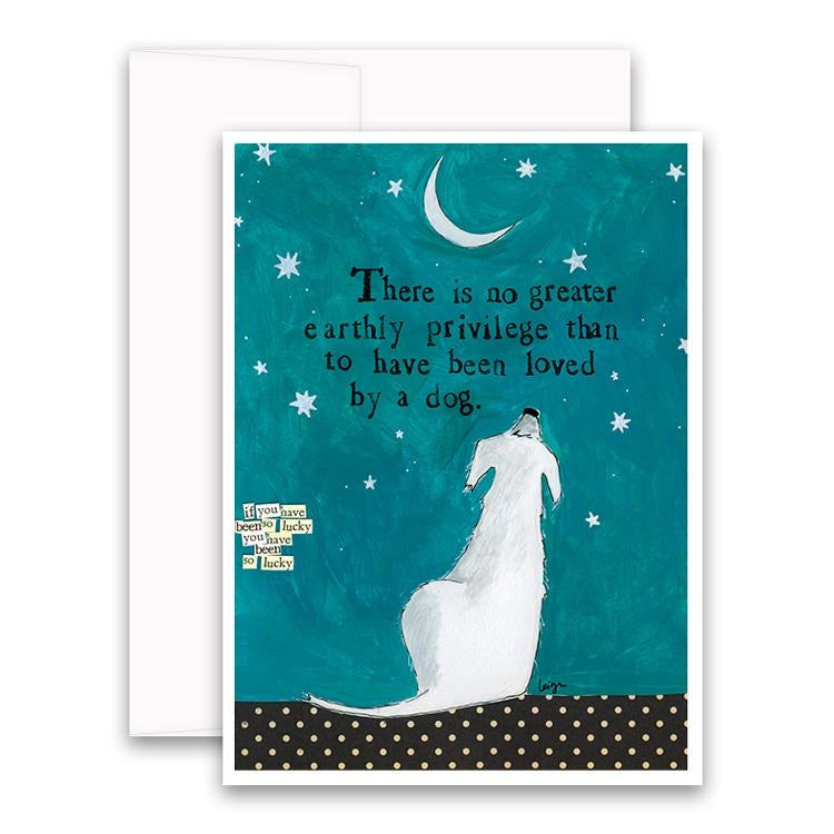There is no greater early privilege Greeting Card