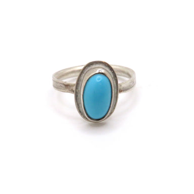 oval Turquoise ring