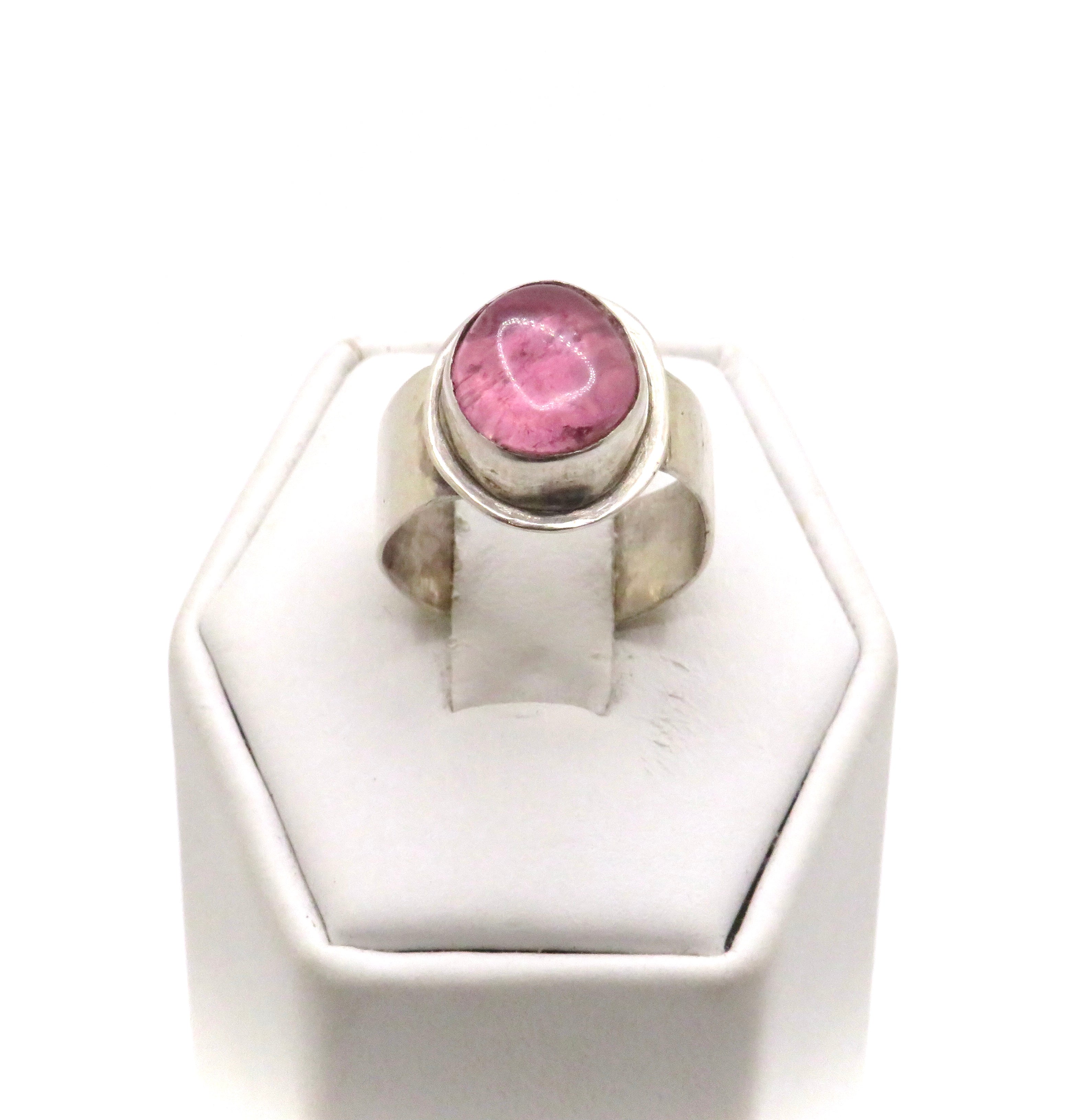 Tourmaline and Sterling Silver Rings
