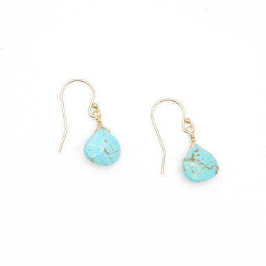 turquoise drop earrings