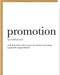 promotion noun greeting card