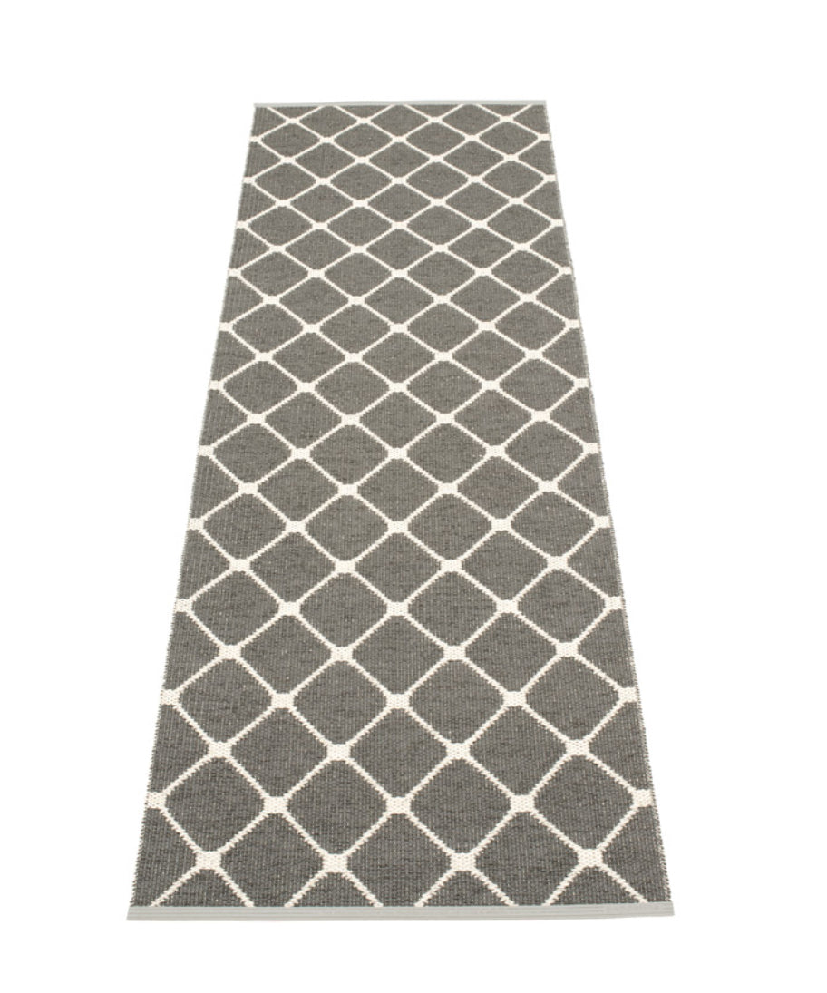 Charcoal REX Pappelina Rug