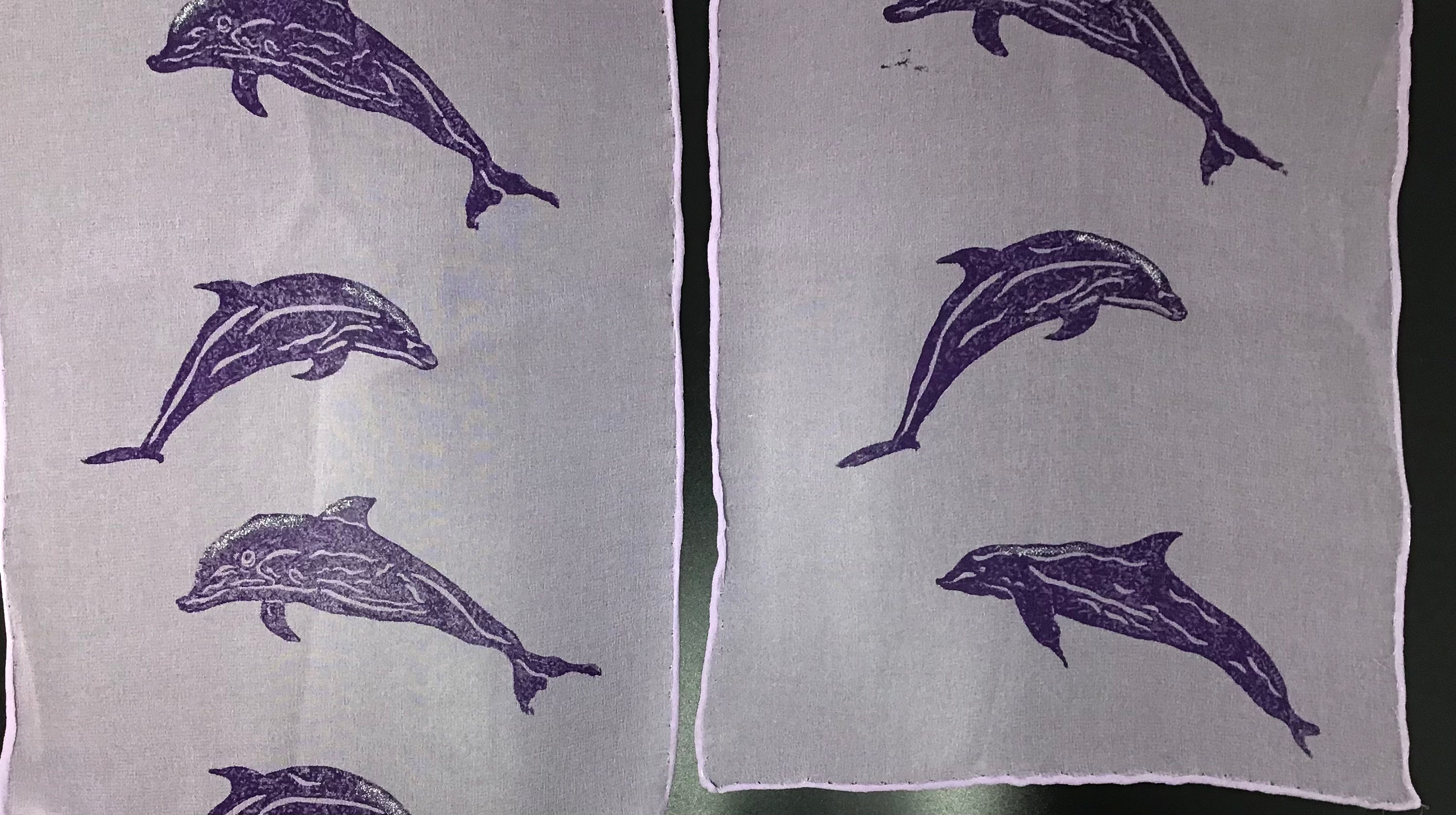 dolphin scarf