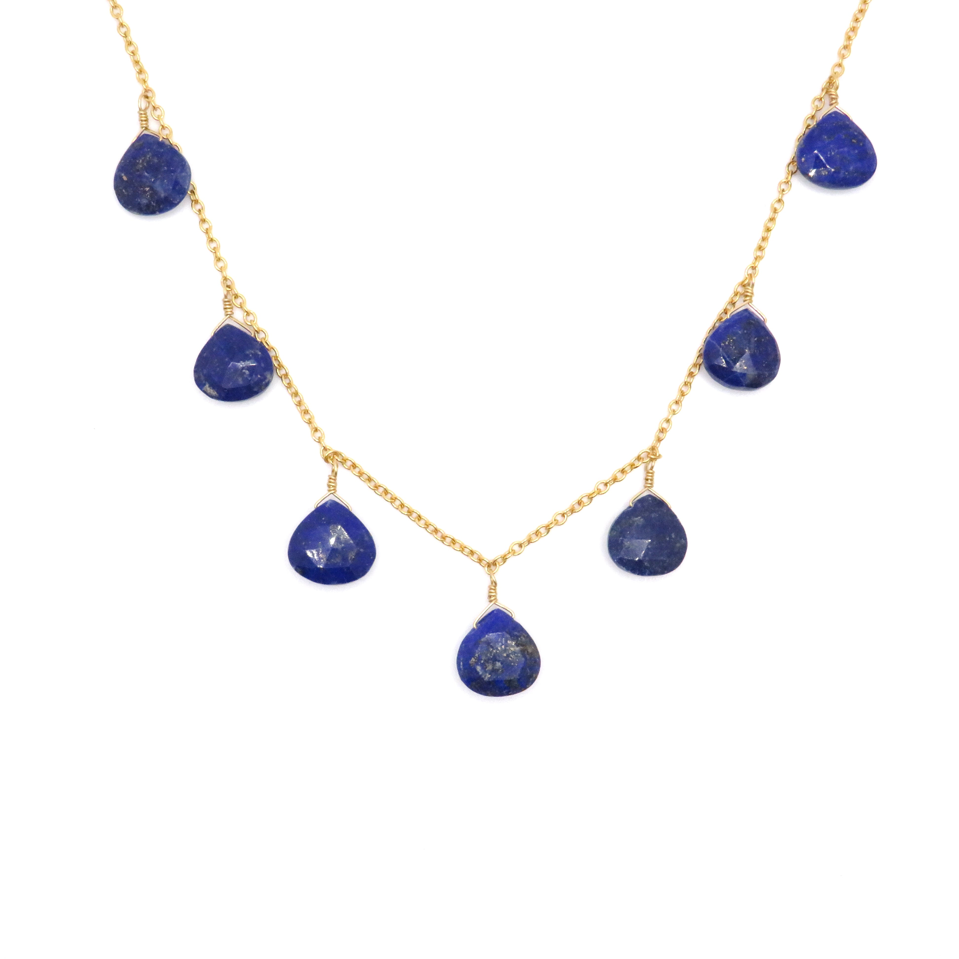 Lapis Gold Fill Necklace
