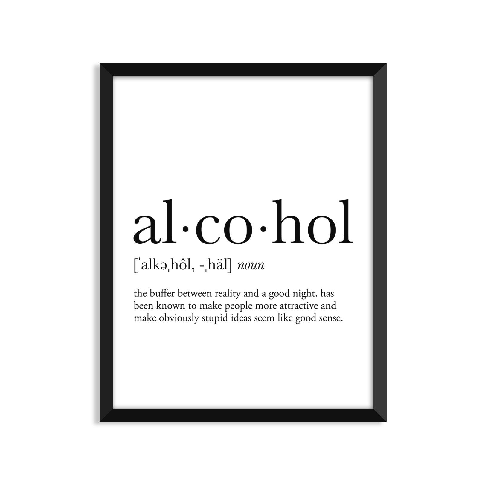 alcohol noun greeting card