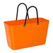 Orange shopping bag