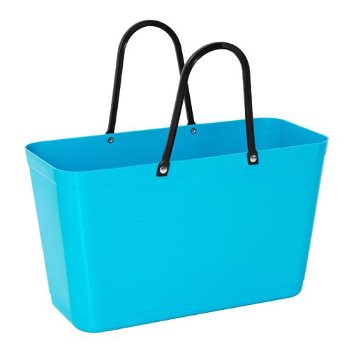 Turquoise shopping bag