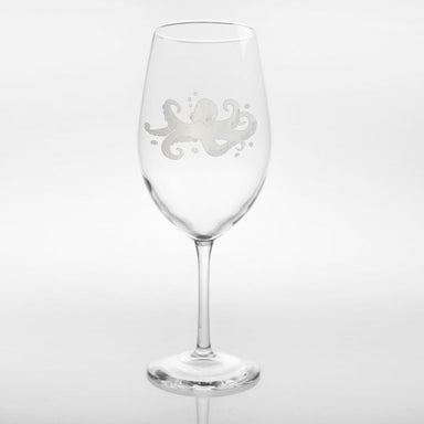 octopus wine glass