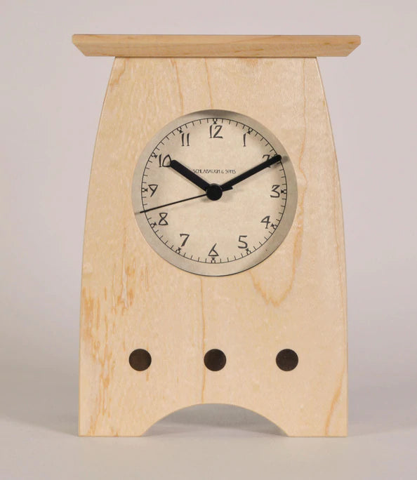 mantle wood clock