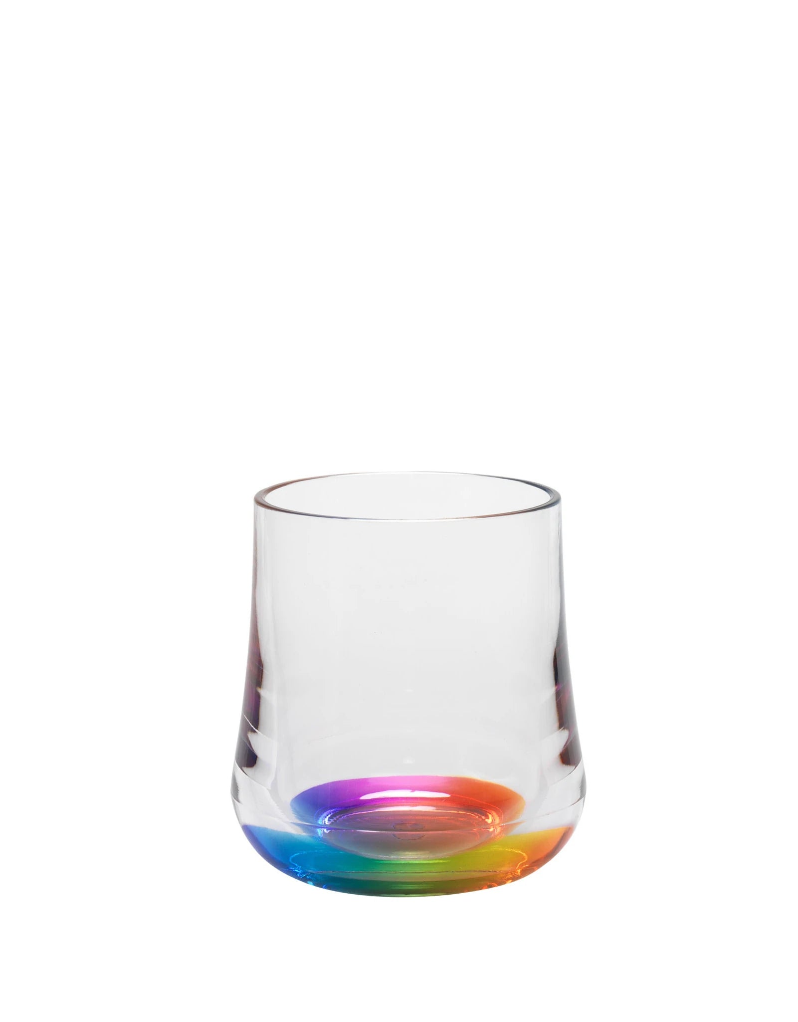 rainbow acrylic tumbler