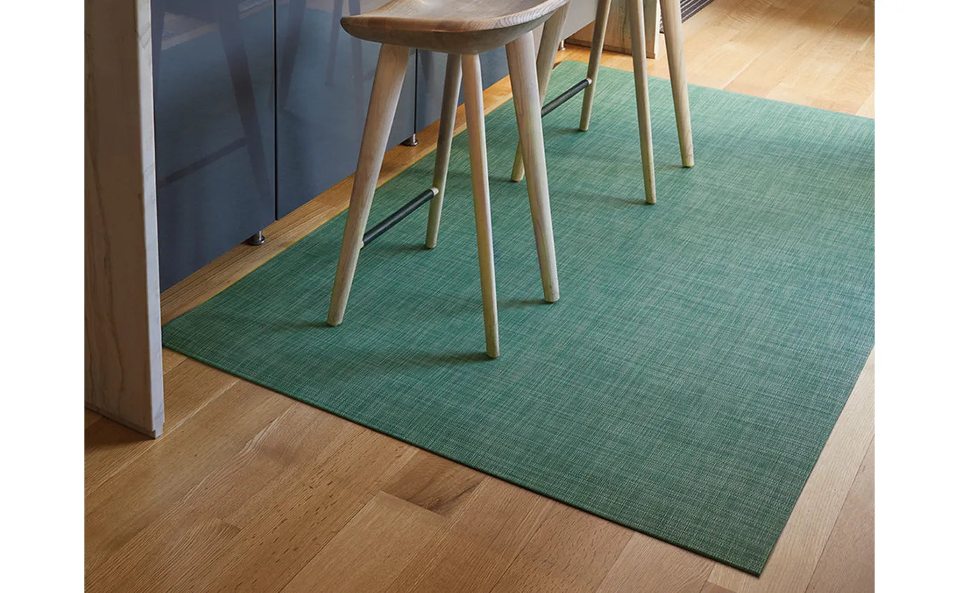 Mini Basketweave Woven Floor Mat | Ivy