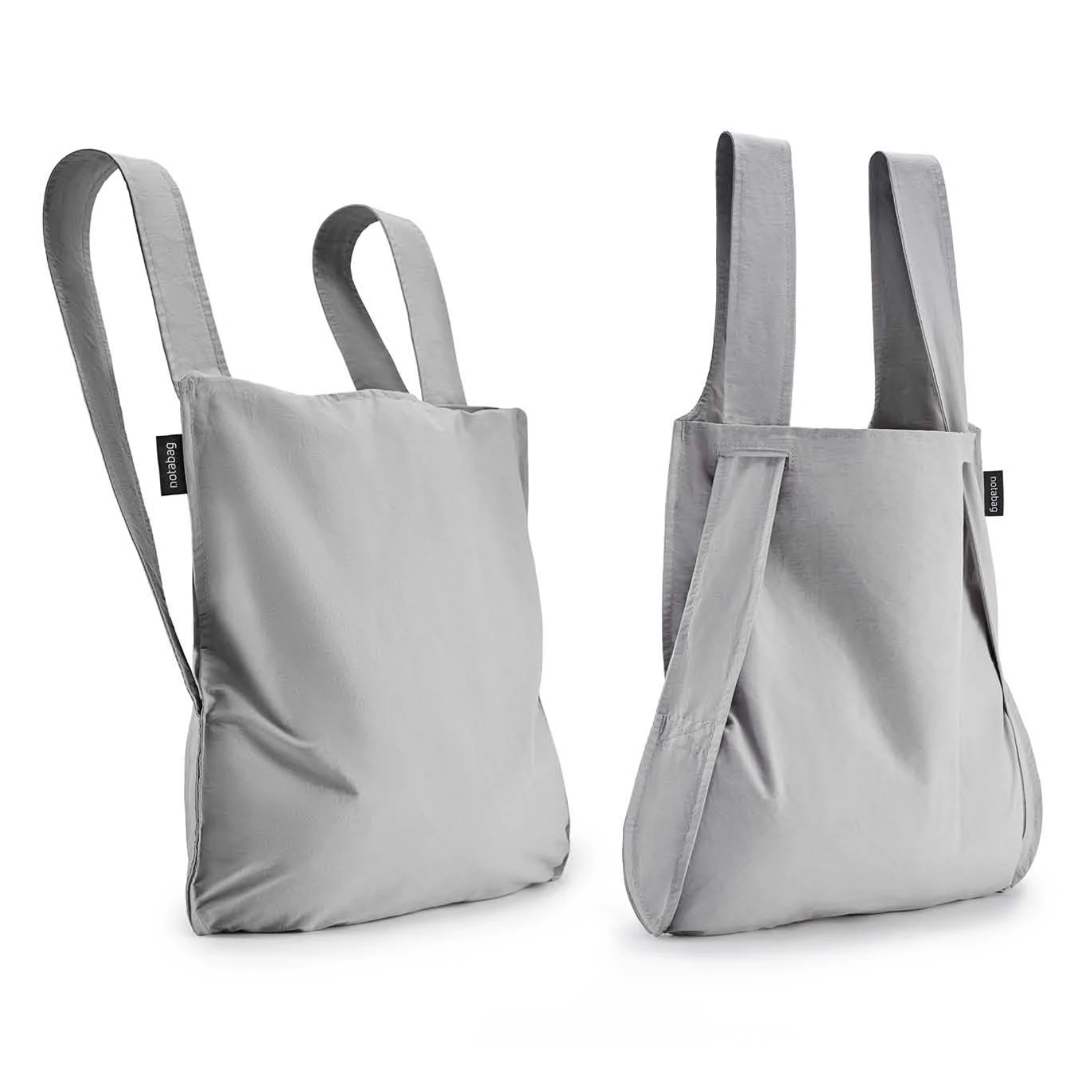 grey foldable backpack