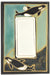Orca single wide ceramic light switch plate
