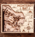 wood map Monterey