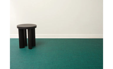 Pine Chilewich basketweave floor mat