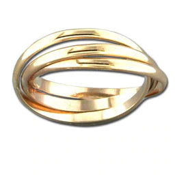 gold trio ring