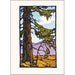 redwood blank greeting card