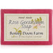 rose geranium soap