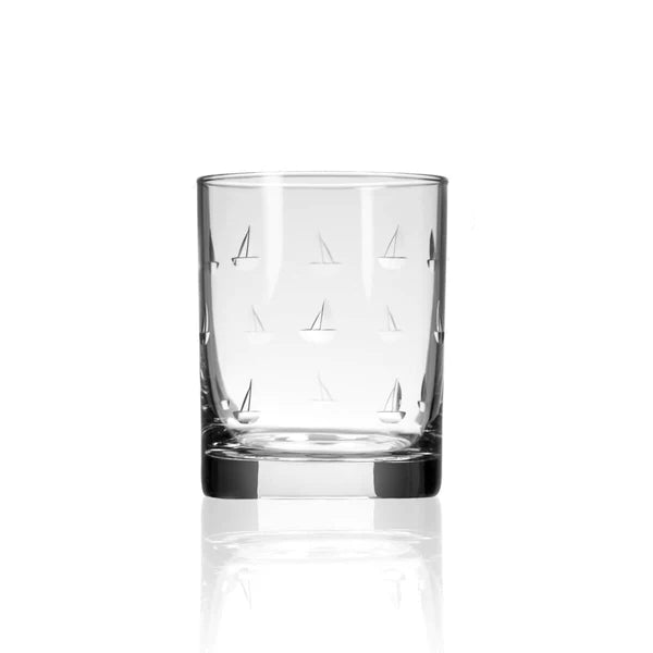 sailing old fashioned glass