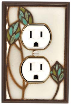 ceramic light switch plate